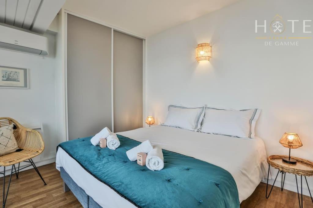 Appartement Central, Vue Mer Epoustouflante. เลส์ซาบล์-โดล็อนน์ ภายนอก รูปภาพ