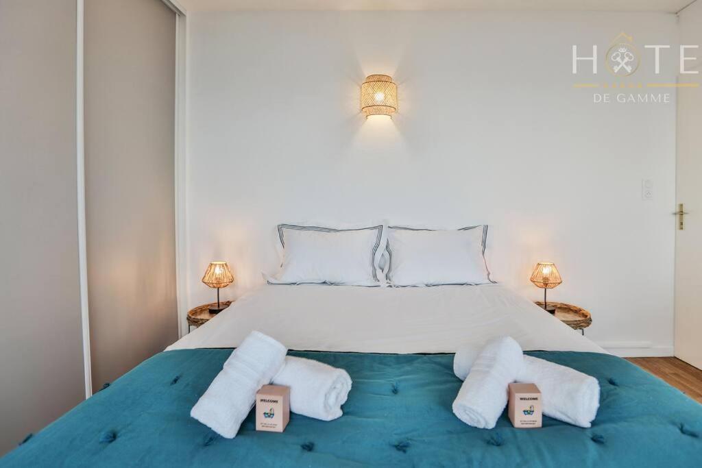 Appartement Central, Vue Mer Epoustouflante. เลส์ซาบล์-โดล็อนน์ ภายนอก รูปภาพ
